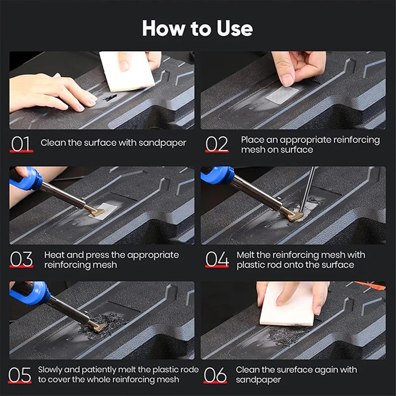 Electronics Repair Hobby - Soldering Iron Kit Plastics Welding Machine
