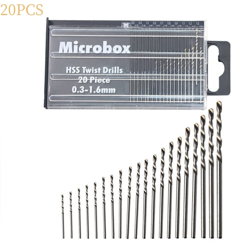20Pcs Drill Bits For Precision - Electronics Repair Hobby avis et prix
