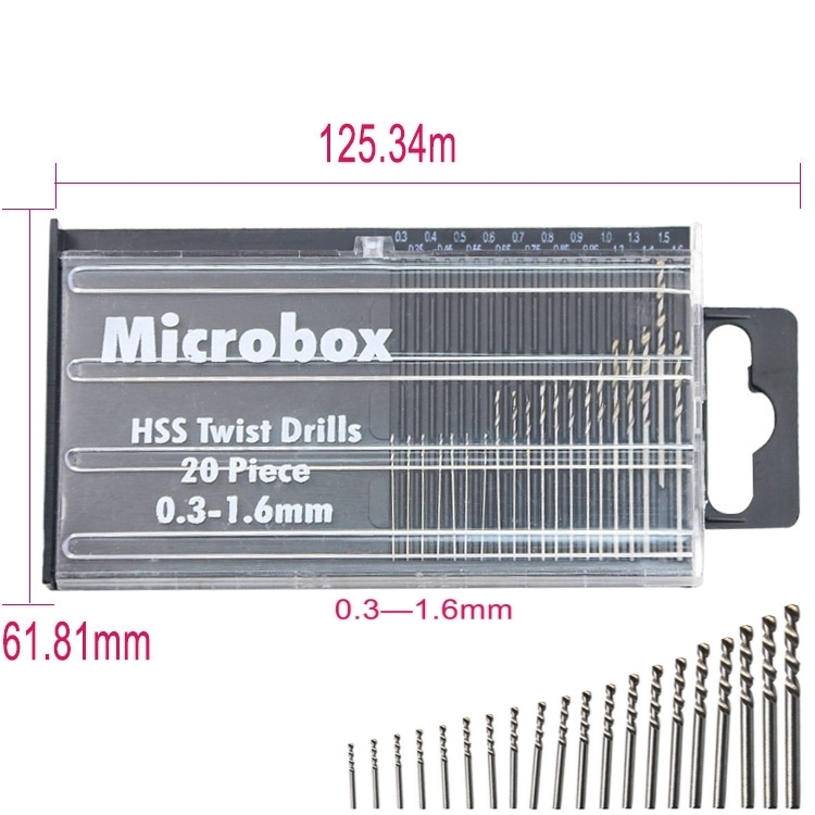 20Pcs Drill Bits For Precision - Electronics Repair Hobby avis et prix