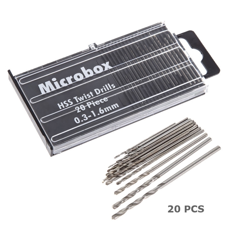 20Pcs Drill Bits For Precision - Electronics Repair Hobby avis et prix