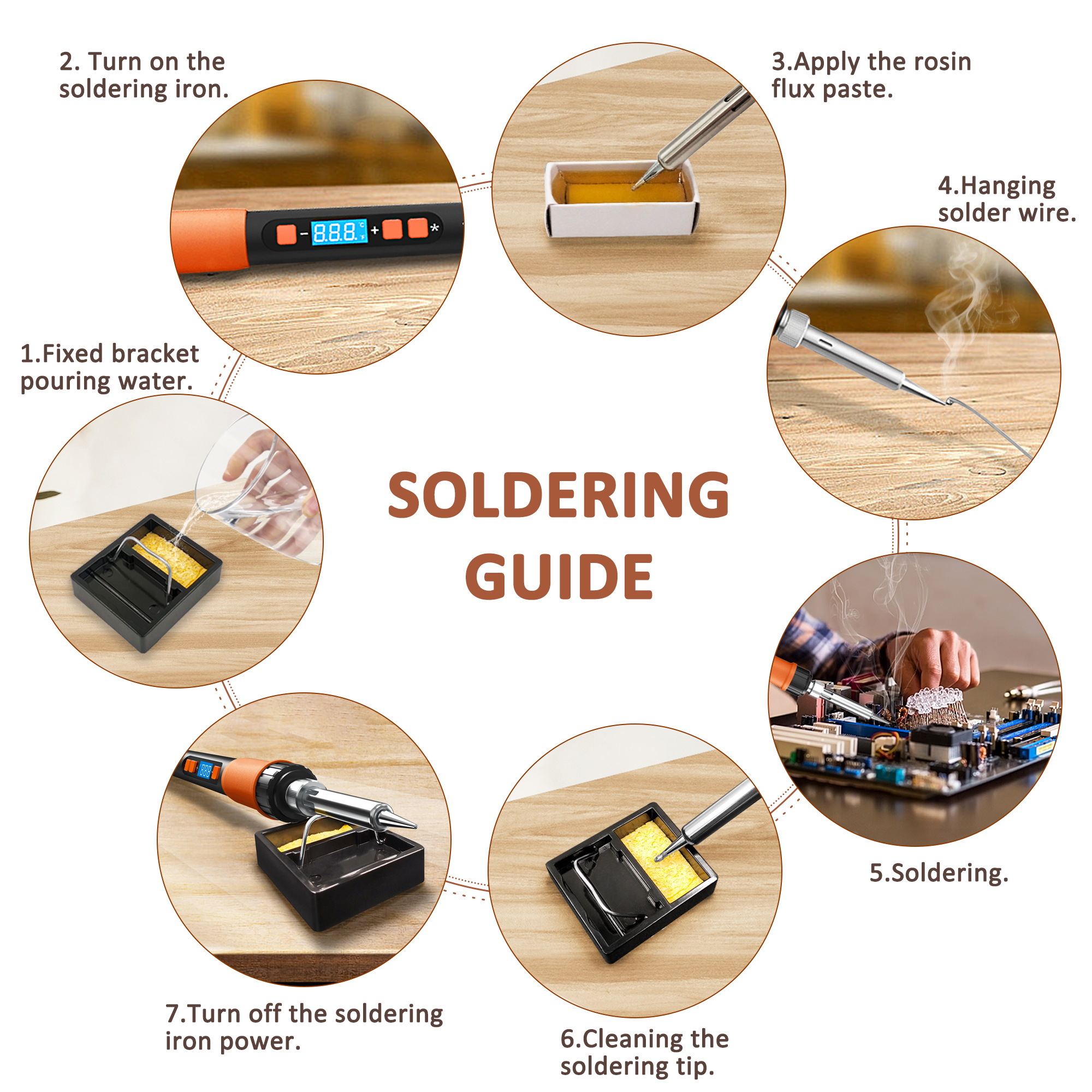 ILIBILIB Soldering Iron Kit, 9 - Electronics Repair Hobby avis et prix