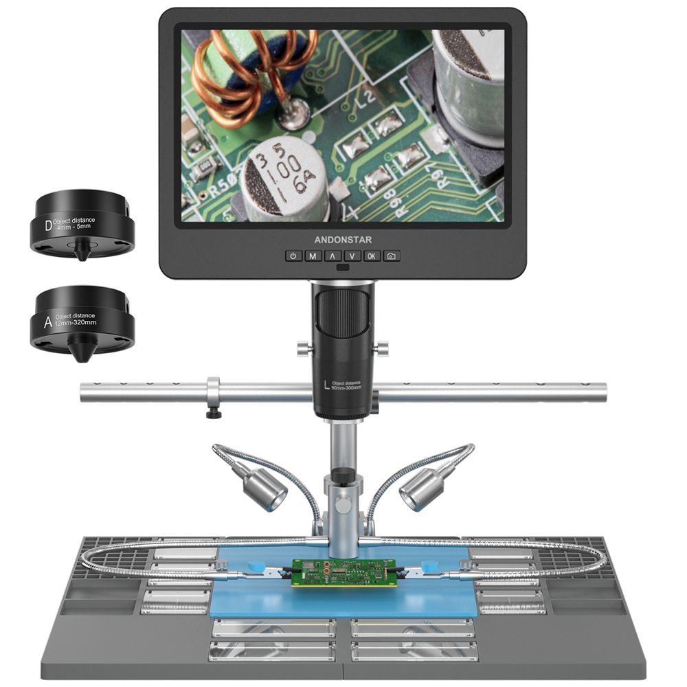 Andonstar Trinocular HDMI USB  - Electronics Repair Microscope avis et prix