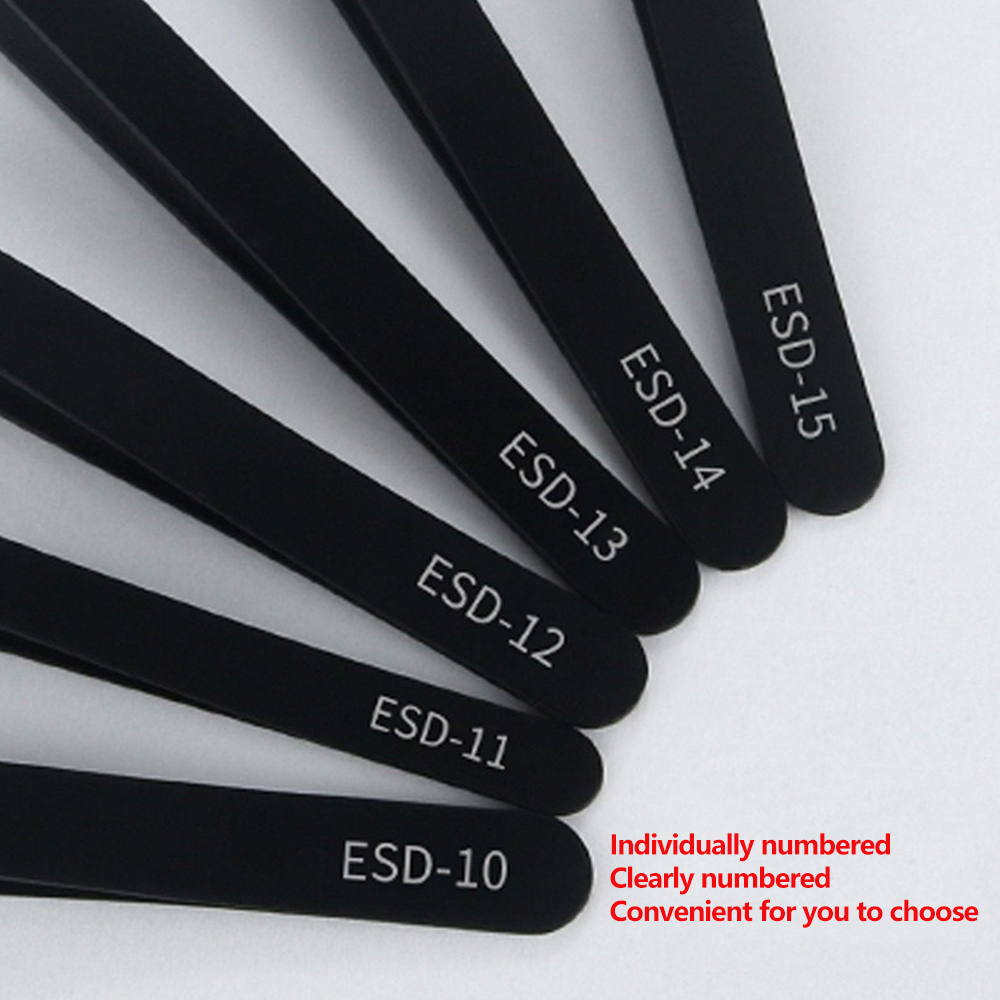 6pcs Precision Tweezers Set ES - Electronics Repair Tool Kit avis et prix