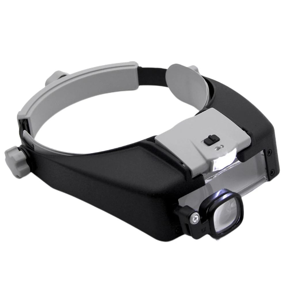 LED Magnifier Glasses Head Mou - Electronics Repair Hobby avis et prix
