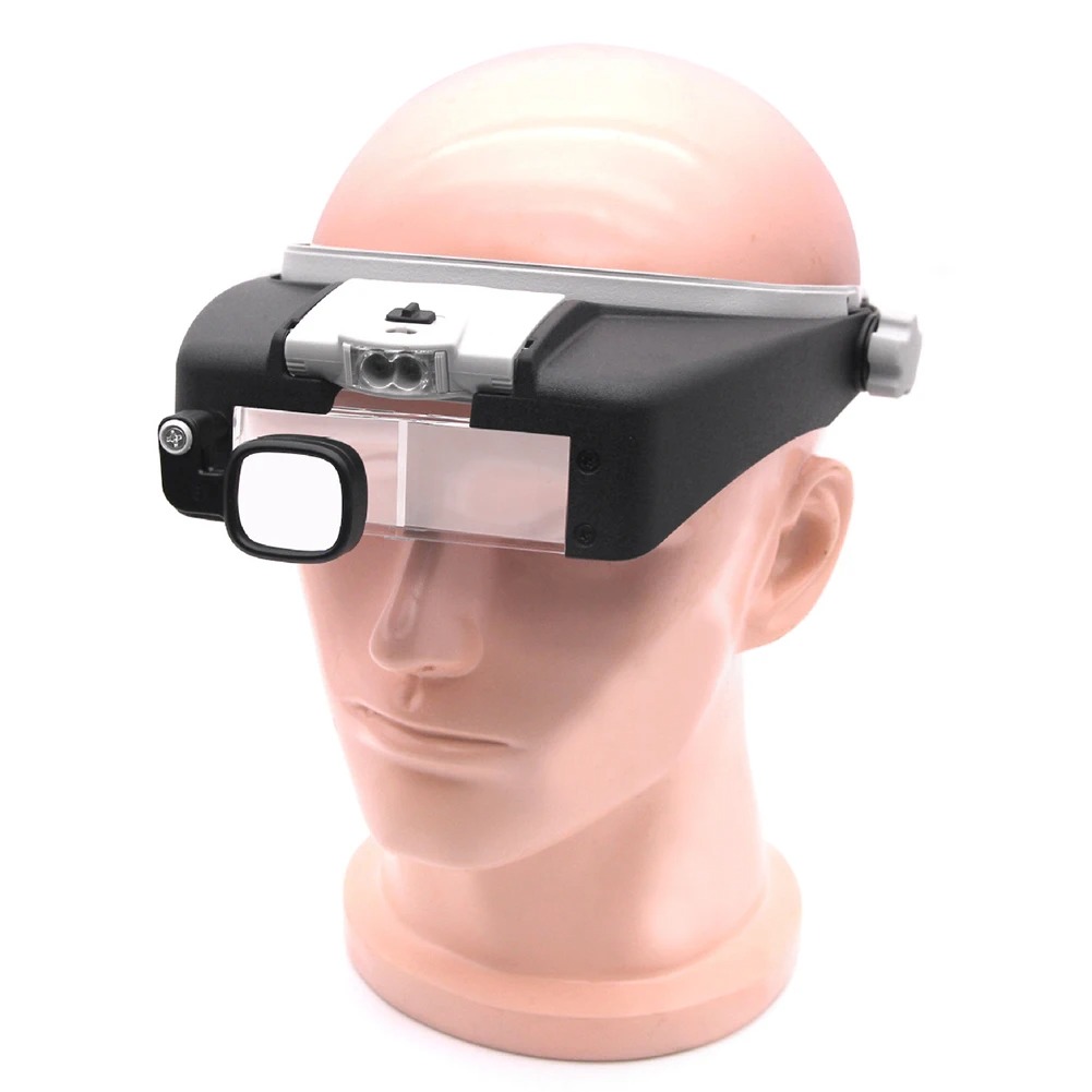 LED Magnifier Glasses Head Mou - Electronics Repair Hobby avis et prix