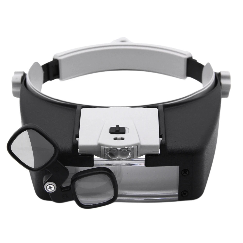 LED Magnifier Glasses Head Mou - Electronics Repair Hobby avis et prix