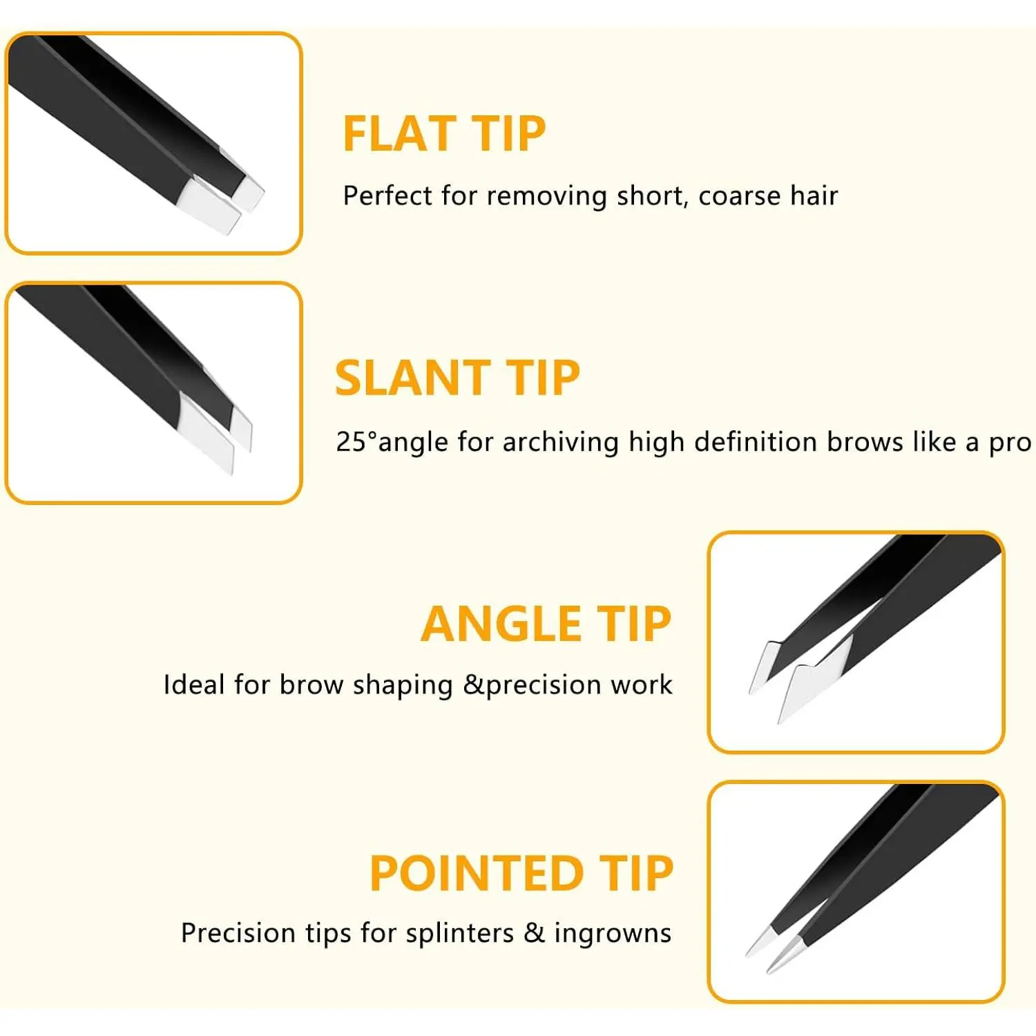 4Pcs Precision Tweezers Set, P - Electronics Repair Tool Kit avis et prix
