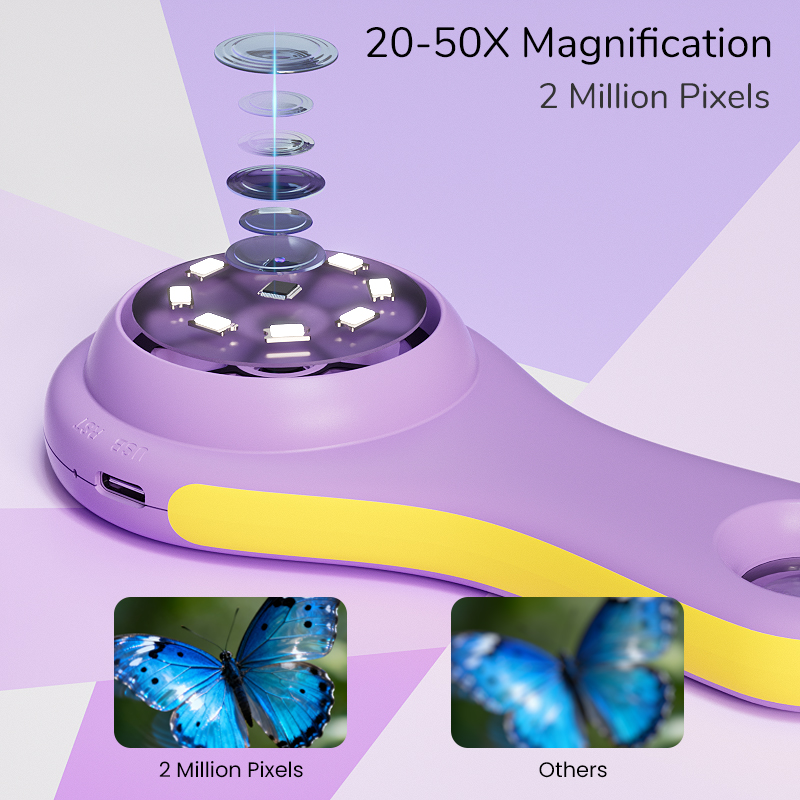 2.0'' IPS Digital Magnifier HD - Electronics Repair Microscope avis et prix