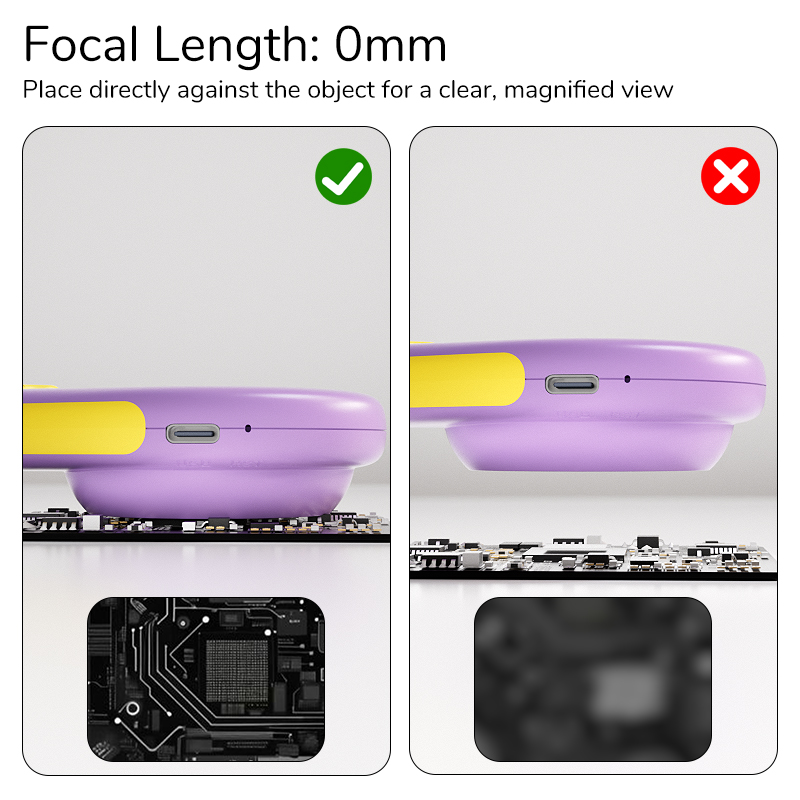 2.0'' IPS Digital Magnifier HD - Electronics Repair Microscope avis et prix