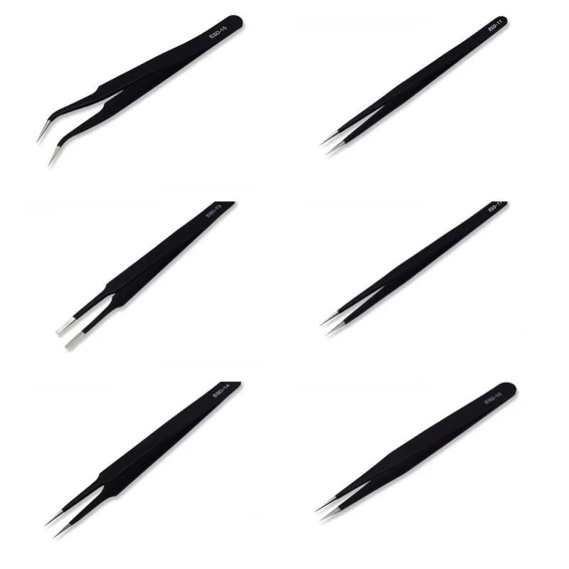 NEW 6pcs Precision Long Tweeze - Electronics Repair Tool Kit avis et prix