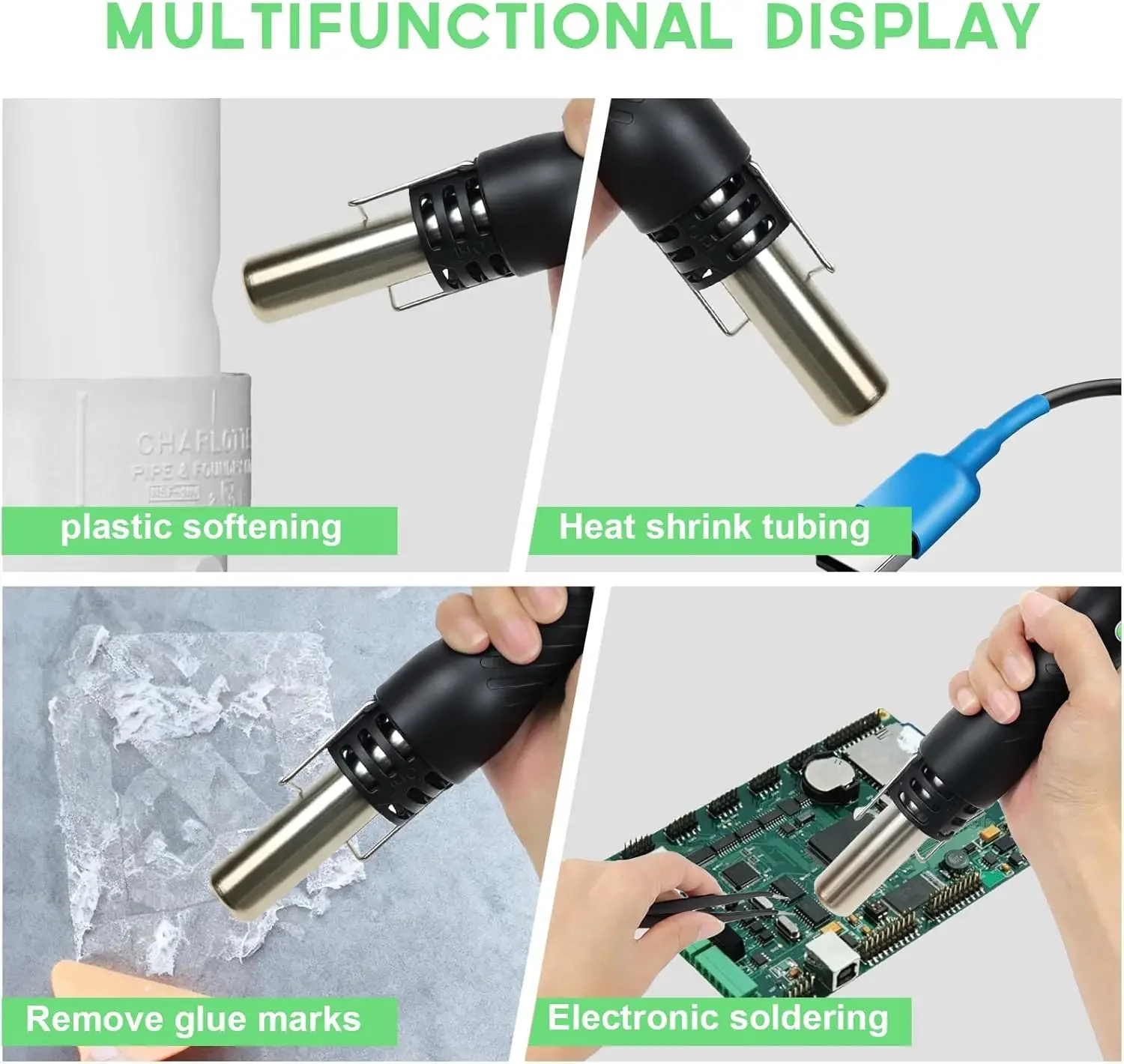 Hot Air Rework Station 500°C 9 - Electronics Repair Hobby avis et prix