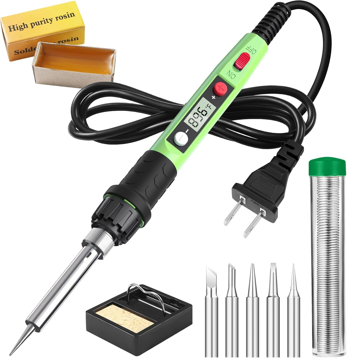 80W LCD Digital Soldering Iron - Electronics Repair Tool Kit avis et prix