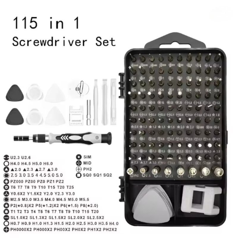 Precision Screwdriver Set 115  - Electronics Repair Tool Kit avis et prix