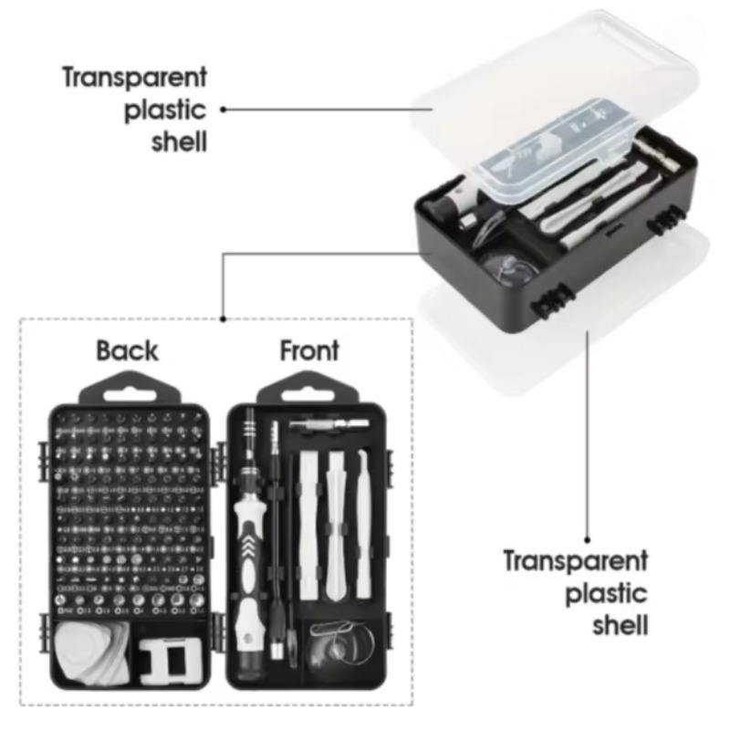 Precision Screwdriver Set 115  - Electronics Repair Tool Kit avis et prix