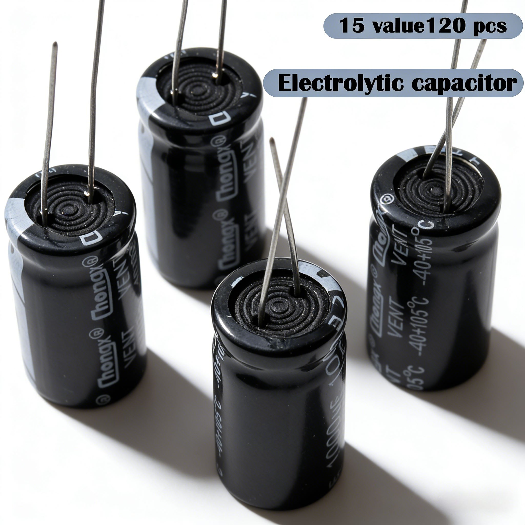 120PCS 15 Values Aluminum Elec - Electronics Repair Hobby avis et prix