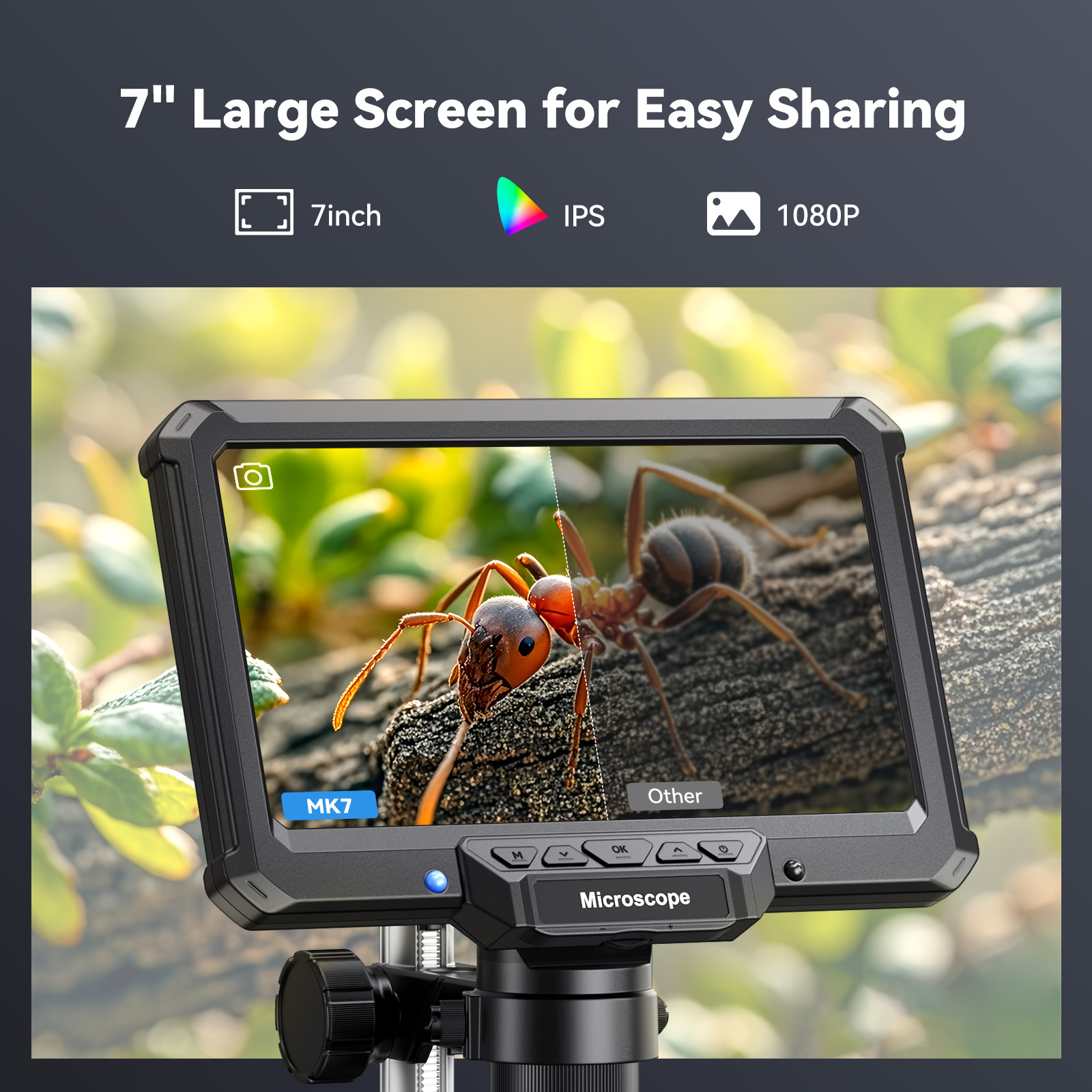 Hayve 7inch Digital Microscope - Electronics Repair Microscope avis et prix